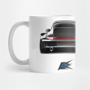 porsche 911 rwb black Mug